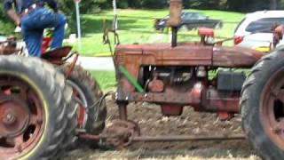 2010 Tippecanoe Steam & Power Plowing IH Tandem H's with plow