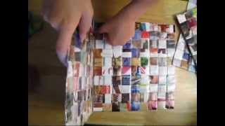 DIY - Recycled Magazine Box