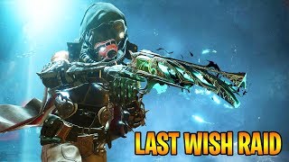 DESTINY 2 - THE LAST WISH RAID - FIRST ATTEMPT GAMEPLAY (Destiny 2 Forsaken Raid)