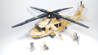 Sluban Army M38-B0509   UH - 60L - Black Hawk Helicopter