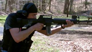 Shooting my AR with 20" Delton Upper