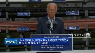 Janji Kampanye, Biden Angkat Warga Muslim Jadi Pejabat di AS