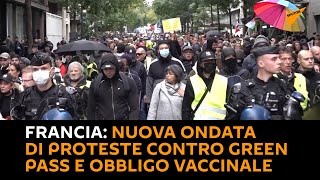 #Francia: nuova ondata di proteste contro Green pass e obbligo vaccinale