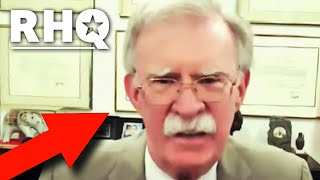 John Bolton Mocks 'Snowflakes' Upset That He Planned Coups