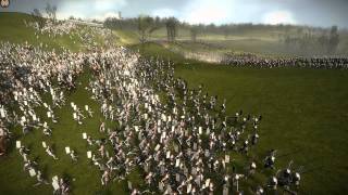 Total War Shogun 2 DX11 Ultra Settings Land Battle - 6,000 Men Clash [720p]