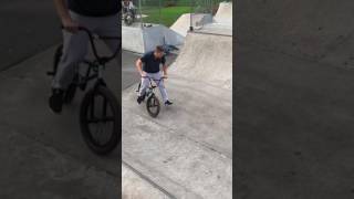 Bmx foot plant 180