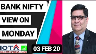 BANK NIFTY VIEW ON MONDAY 03 FEB 20 !