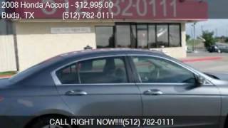 2008 Honda Accord LX-P 4dr Sedan 5A for sale in Buda, TX 786