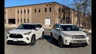 Head To Head, Toyota Highlander XLE 2019 vs 2020
