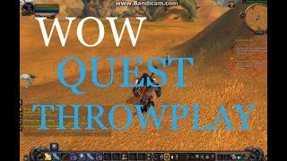 Veil Lithic: Preemptive Strike WOW quest throwplay
