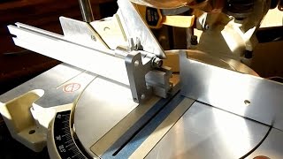 Подвижный упор для торцовки и профиль Ассистент