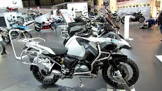 2014 BMW R1200GS Adventure Walkaround-Debut at 2013 EICMA Milano Motorcycle Exhibition