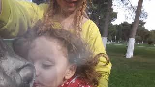 06.10.2019 Ruslana windy weather #mommy #baby #park #goal #youtube #instagram #facebook #super