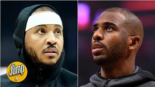 Chris Paul and Carmelo Anthony posted heartfelt Kobe Bryant tributes on social media | The Jump