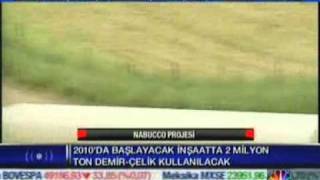Nabucco Projesi Demir Çelik Sektörüne Umut Oldu
