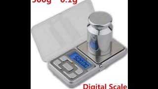 Цифровые электронные весы. 500g