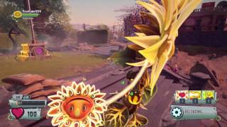 Plants vs Zombies Garden Warfare 2 (Sunflower Queen Boss Showcase)