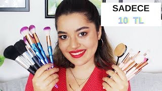 2 TL - 10 TL ARASI HARİKA FIRÇA SETLERİ | Aliexpress Fırça Alışverişim