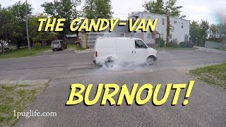 candy van burnout