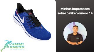 Nike Vomero 14 - minhas impressões