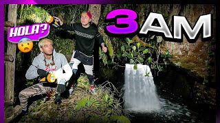 EXPLORAMOS UN BOSQUE ABANDONADO A LAS 3 AM *terror*
