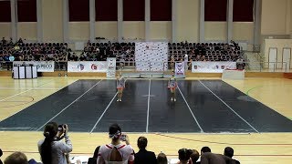 Дисциплина "чир - джаз - двойка". Сахно Наталия, Цыганкова Полина (МПГУ)