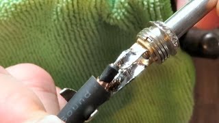How to Solder a 1/4" Instrument Cable in 5 Minutes