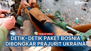 Pasukan Ukraina Bongkar Paket Berisi 3 Mortir Baru Kiriman dari Bosnia