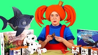 Поиграйка с Царевной - Как собрать 3D-пазл - Обучающее видео для детей с игрушками
