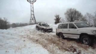 Toyota Land Cruiser- VS - Isuzu Vehicross OFF road