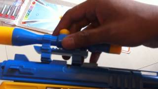 Unboxing AIRSOFT Gun Sniper Gun and Toys For Children by JeannetChannel