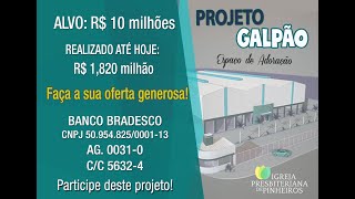 PROJETO GALPÃO - ESPAÇO DE ADORAÇÃO