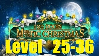 100 Doors The Mystic Christmas - Level 25 - 36 Episod 3 100 Дверей Мистичное Рождество  Walkthrough
