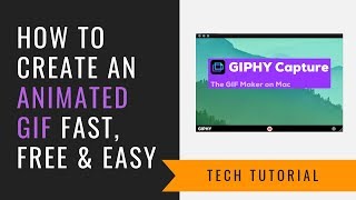 How to Create GIFs - Animated Graphics (Super Simple)