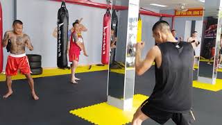 Luyện di chuyển trong môn Tán Thủ / wushu sanshou / sanda