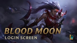 Blood Moon Diana | Login Screen - League of Legends