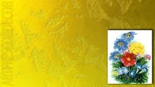 ВЕНЕЦИАНСКАЯ ШТУКАТУРКА мастер классы ДЕКОРАТИВНАЯ ФРЕСКА МАВРИТАНСКАЯ VENETIAN PLASTER № 3