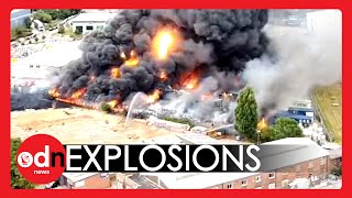 Leamington Fire: One Missing as EXPLOSIONS Ring Out