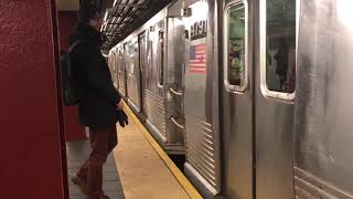 Brooklyn bound R42 Z Train at Fulton Street (11/13/19)