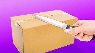18 ГЕНИАЛЬНЫХ ПОДЕЛОК, КОТОРЫЕ МОЖНО СДЕЛАТЬ ИЗ КАРТОНА