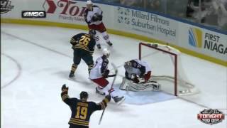 Thomas Vanek pulls off a Hertl