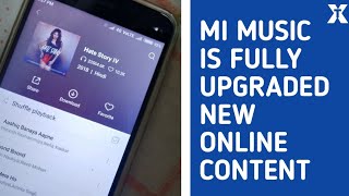 Mi music app is fully upgraded online content now explained | hindi |