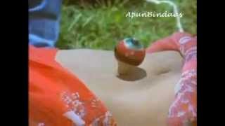 Spinning top on Rati Agnihotri's Navel