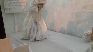 La Dama de Blanco - Estatua viviente