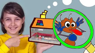 Лиза украшает Дом Муравьев игрушками и открывает Новые комнаты для питомцев