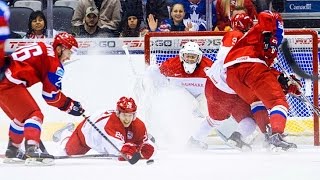 Хоккей: Россия - Дания 10:1 Обзор матча & Все голы / Чемпионат Мира / 12.05.2016