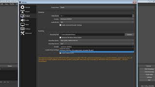 OBS 2019 Error FIX - "Failed to start recording - Starting the output failed"