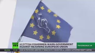 'Whole world of new possibilities' Scottish fishermen support Brexit, warn govt against rejoining EU