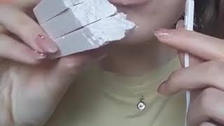 АSMR//EATING CHALK//ХРУСТ #19