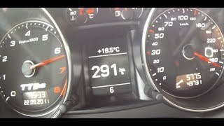 Audi TT-RS MTM 291 km/h 472 HP VERY FAST Acceleration
